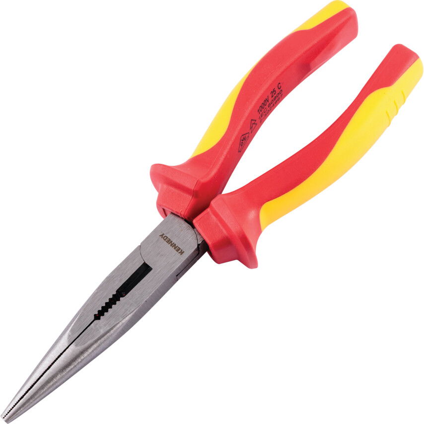 Kennedy SE Szigetelt hosszú csőrű fogó – 8/200mm termék fő termékképe