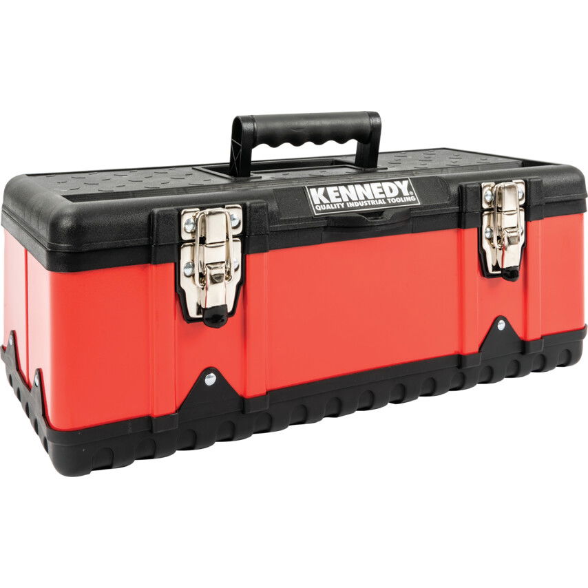 Kennedy 470x582mm RED METAL TOOLBOX SET2-PCE termék fő termékképe