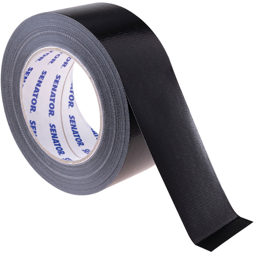 50mm x 50M VÍZHATLAN SZÖVETSZALAG fekete termék fő termékképe