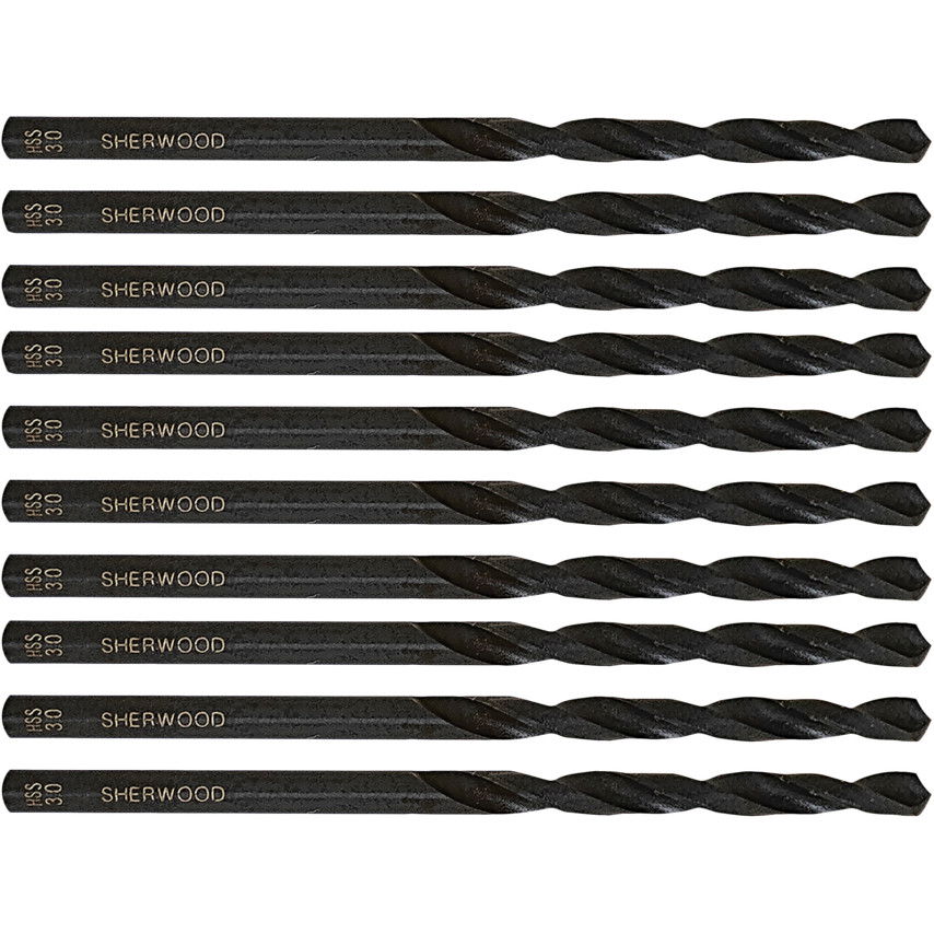 3.00mm hengeres szárú csigafúró, normál hossz HSS termék fő termékképe