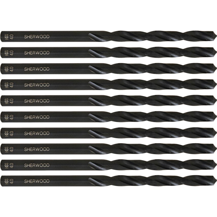 4.00mm hengeres szárú csigafúró, normál hossz HSS termék fő termékképe