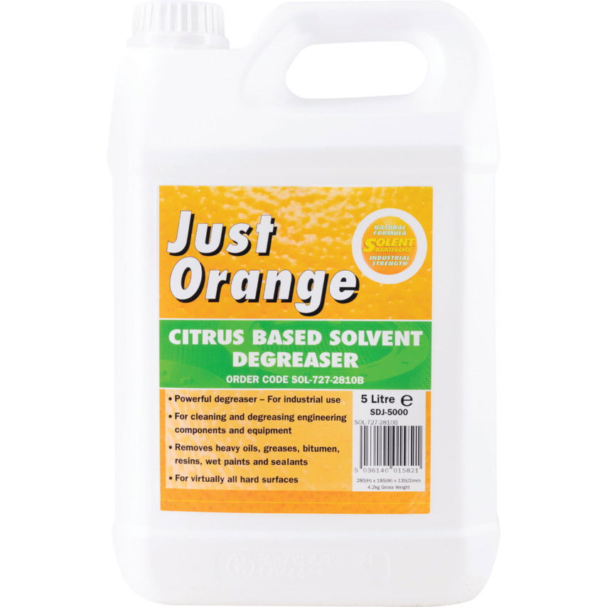 JUST narancs CITRUS ALAPÚ OLDÓSZERES ZSÍRTALANÍTÓ 20 L termék fő termékképe