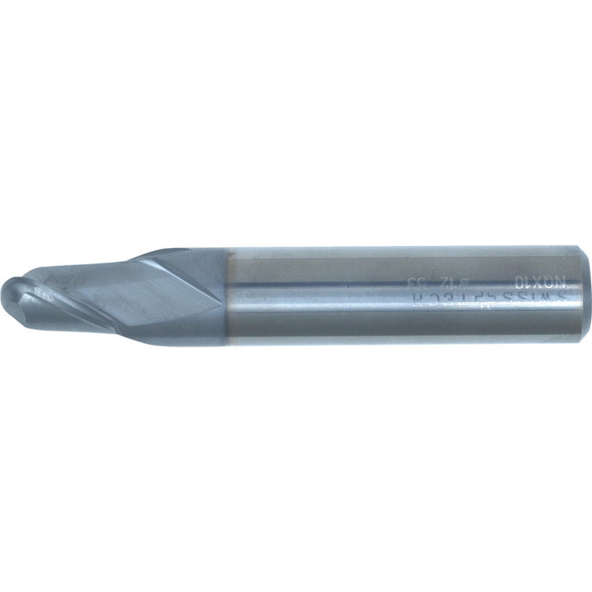 12.0mm rovid ketelu hengeres szaru tomor kemenyfem RADIUSZOS HOSSZLYUKAMRO TICN bevonattal termék fő termékképe