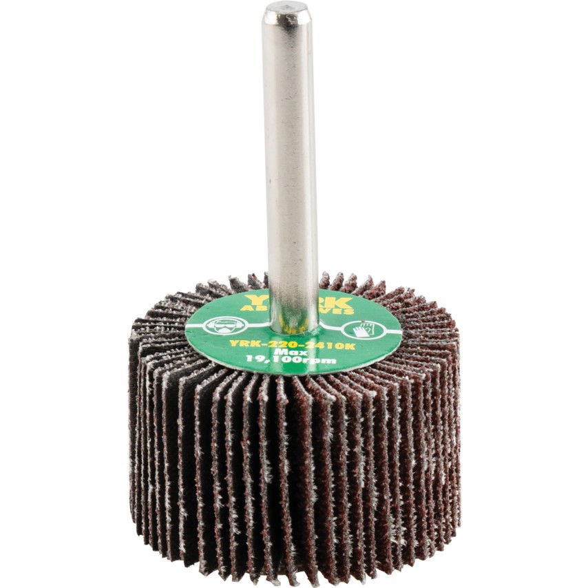 40x25mm AL-OX lamellás csapos CSISZOLÓKORONGP60-6mm szárral termék fő termékképe