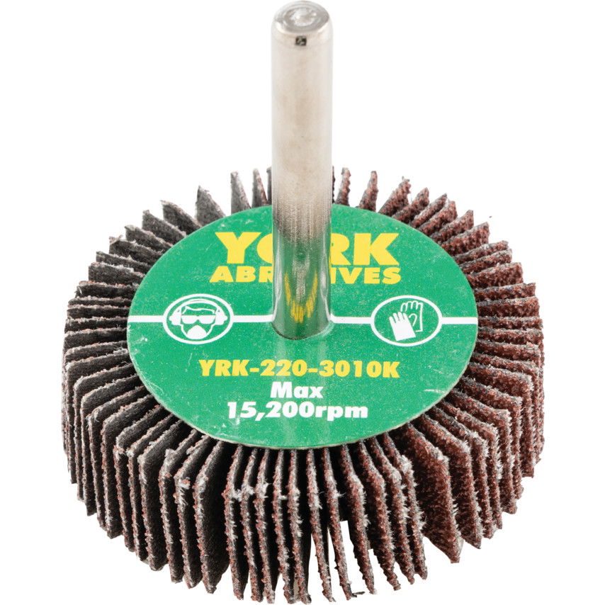 50x15mm AL-OX lamellás csapos CSISZOLÓKORONGP60-6mm szárral termék fő termékképe