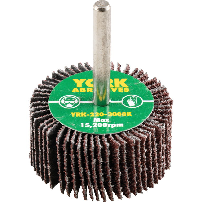 50x25mm AL-OX lamellás csapos CSISZOLÓKORONGP40-6mm szárral termék fő termékképe