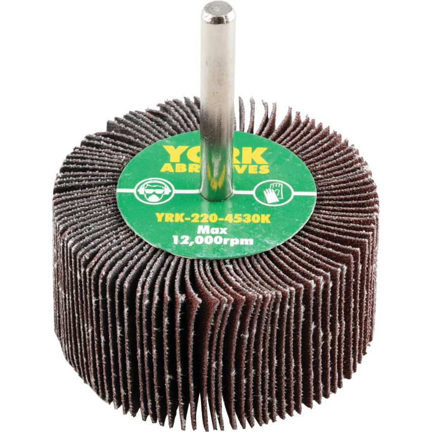 60x30mm AL-OX lamellás csapos CSISZOLÓKORONGP120-6mm szárral termék fő termékképe