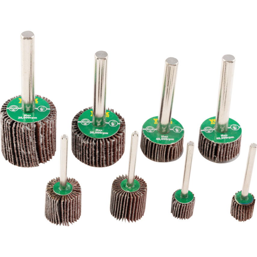 8 db-os mini lamellás csapos csiszolókorong készlet termék fő termékképe