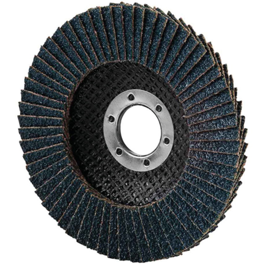 115x22mm cirkónium lamellás csiszolótárcsa üvegszálas tányéron P120 termék fő termékképe