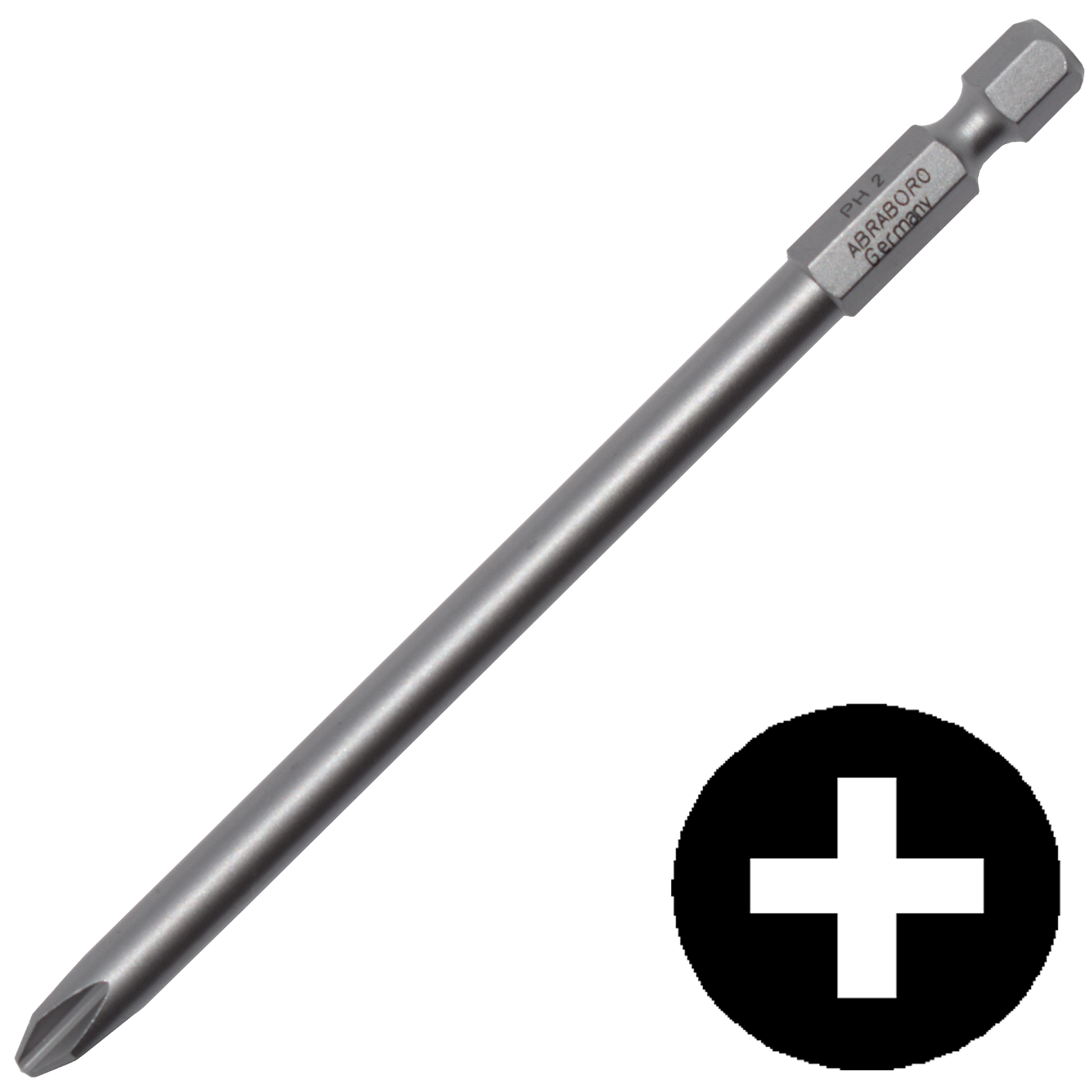Abraboro PH 3 x 110 mm Phillips SUPRA bit, 3 db/csomag termék fő termékképe