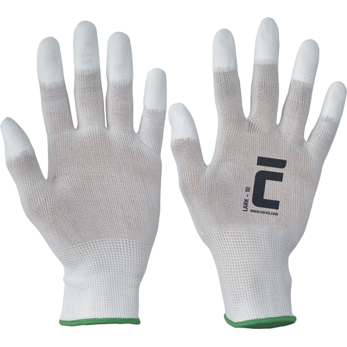 CERVA LARK kesztyű, ujjakon PU-ra mártott termék fő termékképe