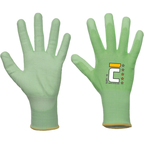 CERVA SLATY kesztyű PU CUT D termék fő termékképe