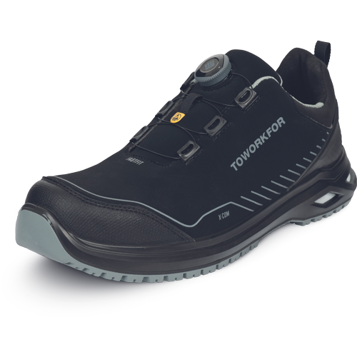 CERVA X-506 S3 ESD SRC félcipő fekete termék fő termékképe