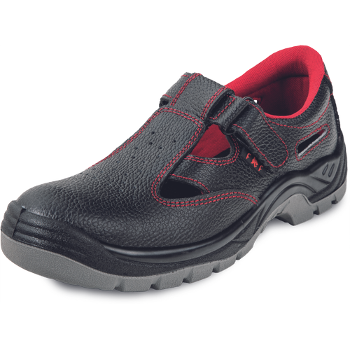 CERVA BONN S1 FO SR szandál fekete termék fő termékképe