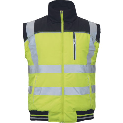 CERVA KNOXFIELD HVPS bélelt mellény sárga termék fő termékképe