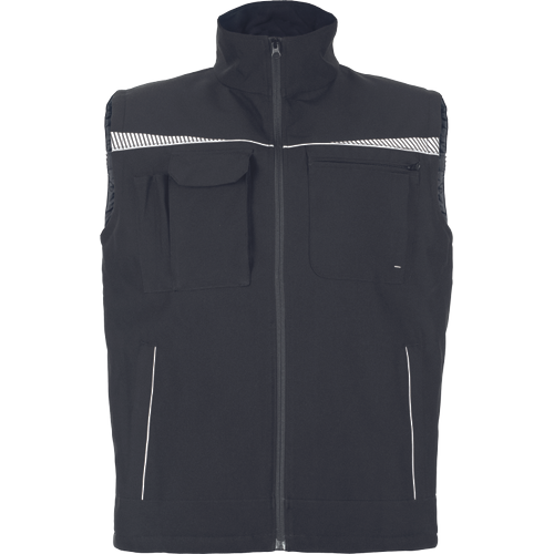 CERVA EMERTON STR téli mellény fekete termék fő termékképe