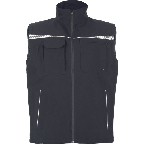 CERVA EMERTON STR téli mellény fekete termék fő termékképe