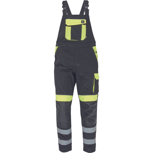 CERVA MAX VIVO RFLX mellésnadrág fekete/sárga termék fő termékképe