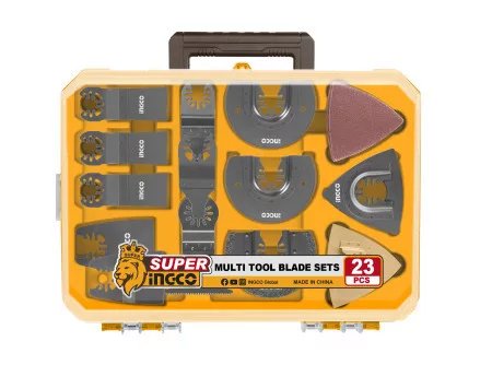 INGCO Fűrészlap és csiszolótalp készlet multifunkciós géphez 23 részes termék fő termékképe