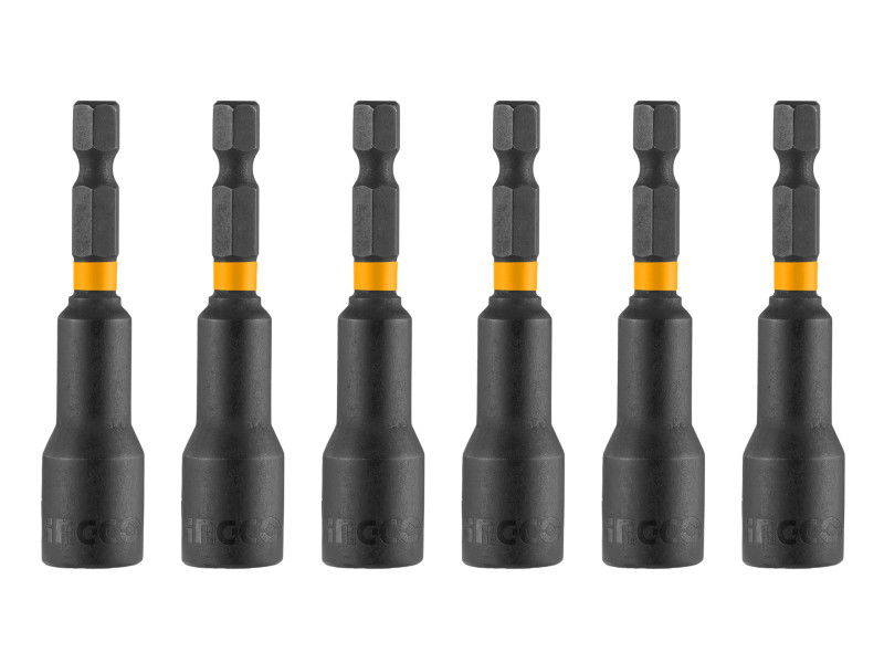 INGCO Csavarbehajtó készlet 6 részes 6-12 mm mágneses termék fő termékképe