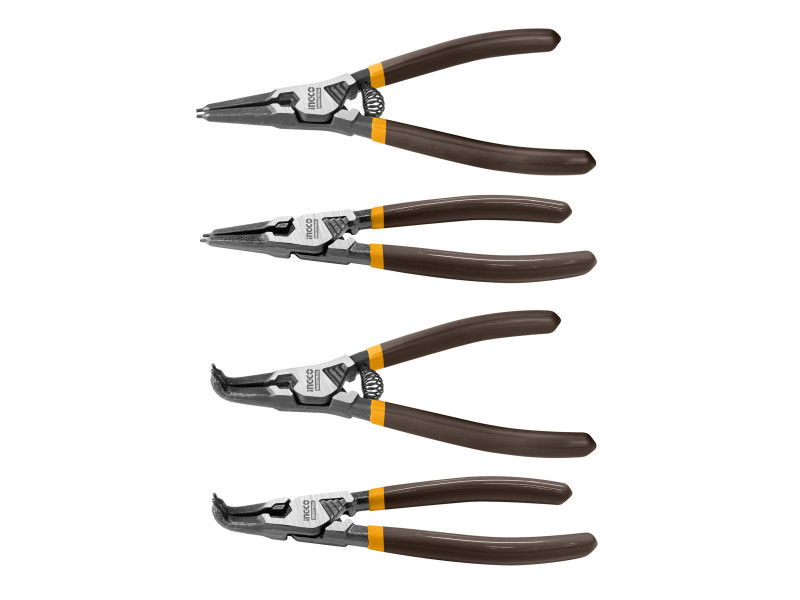 INGCO Seeger fogó készlet 4 részes 125 mm termék fő termékképe