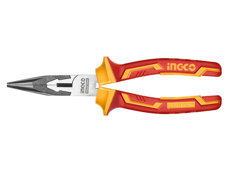INGCO Hosszúcsőrű fogó 160 mm 1000 V-ig szigetelt termék fő termékképe