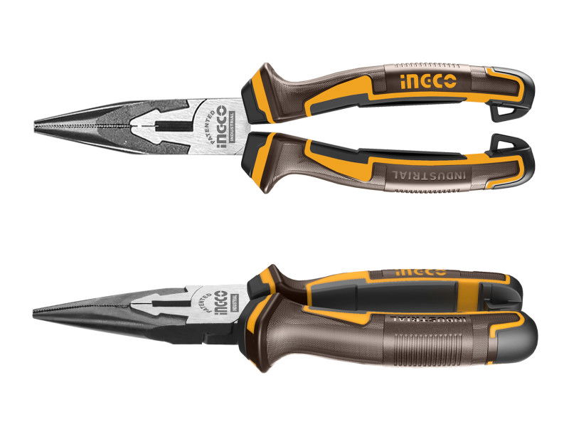 INGCO Hosszúcsőrű fogó 160 mm CrV termék fő termékképe