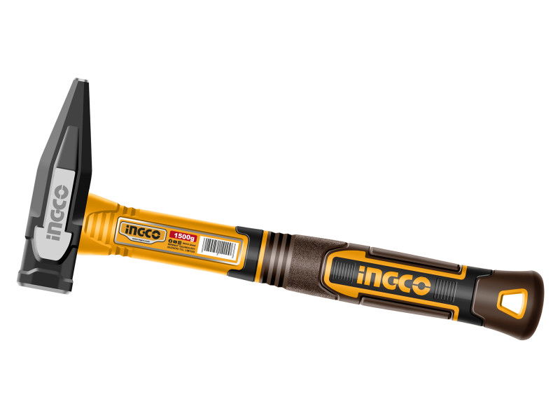 INGCO Lakatos kalapács 1500 g üvegszálas nyél termék fő termékképe