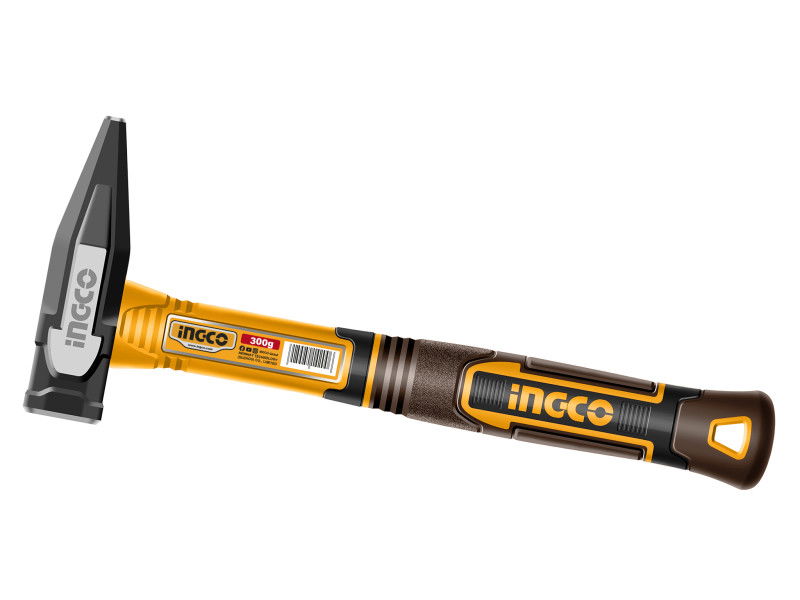 INGCO Lakatos kalapács 300 g üvegszálas nyél termék fő termékképe