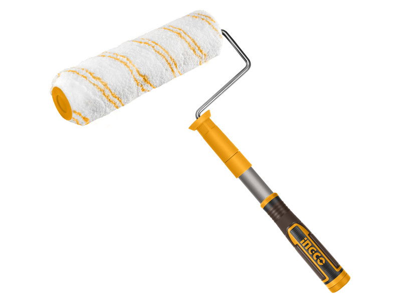 INGCO Mikroszálas festőhenger teleszkópos nyéllel 230 x 12 x 6 mm lágy foganytús 455-900 mm termék fő termékképe