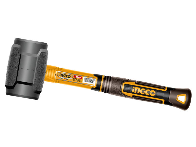 INGCO Gumikalapács 450 g üvegszálas nyél termék fő termékképe