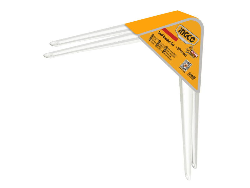 INGCO Polctartó konzol 250 x 300 mm (2 db) termék fő termékképe