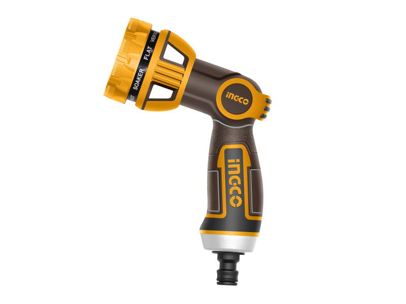 INGCO Öntözőpisztoly 9 funkciós fémbetétes termék fő termékképe