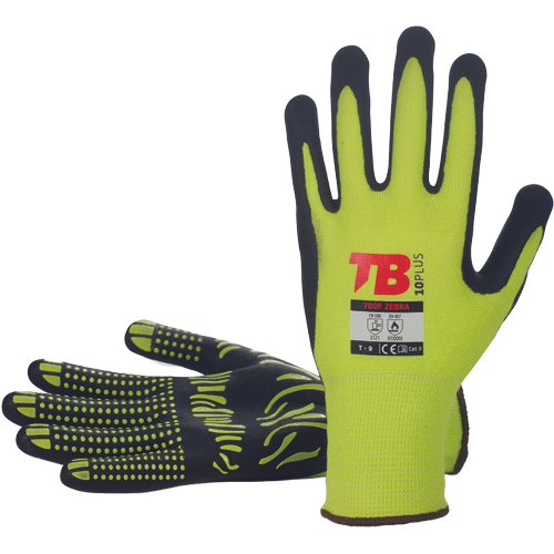 CERVA TB 700F ZEBRA kesztyű termék fő termékképe
