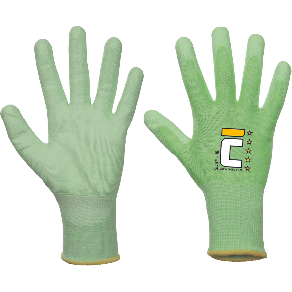 CERVA SLATY kesztyű PU CUT D termék fő termékképe