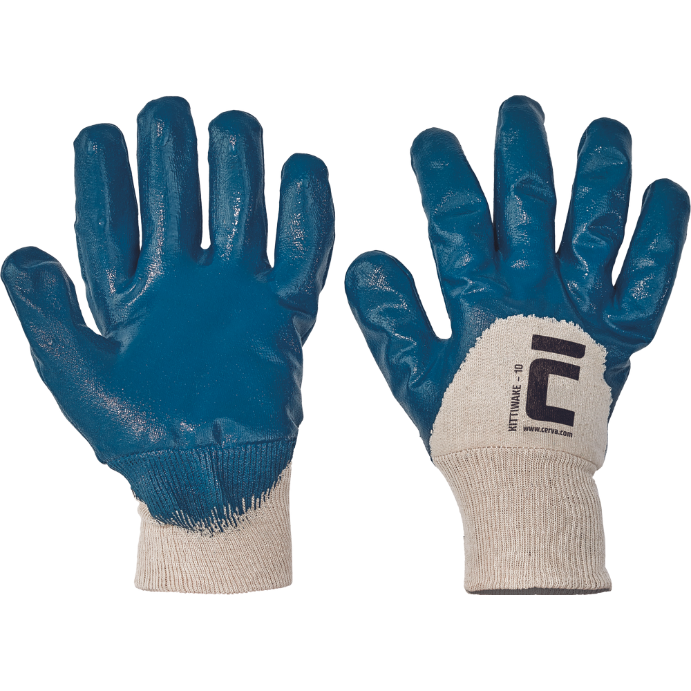 CERVA KITTIWAKE nitrilre félig mártott kesztyű termék fő termékképe