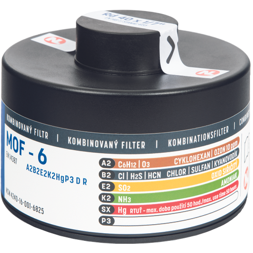 3M 6038 szűrőbetét P3, gözök HF, O3 1 pár termék fő termékképe