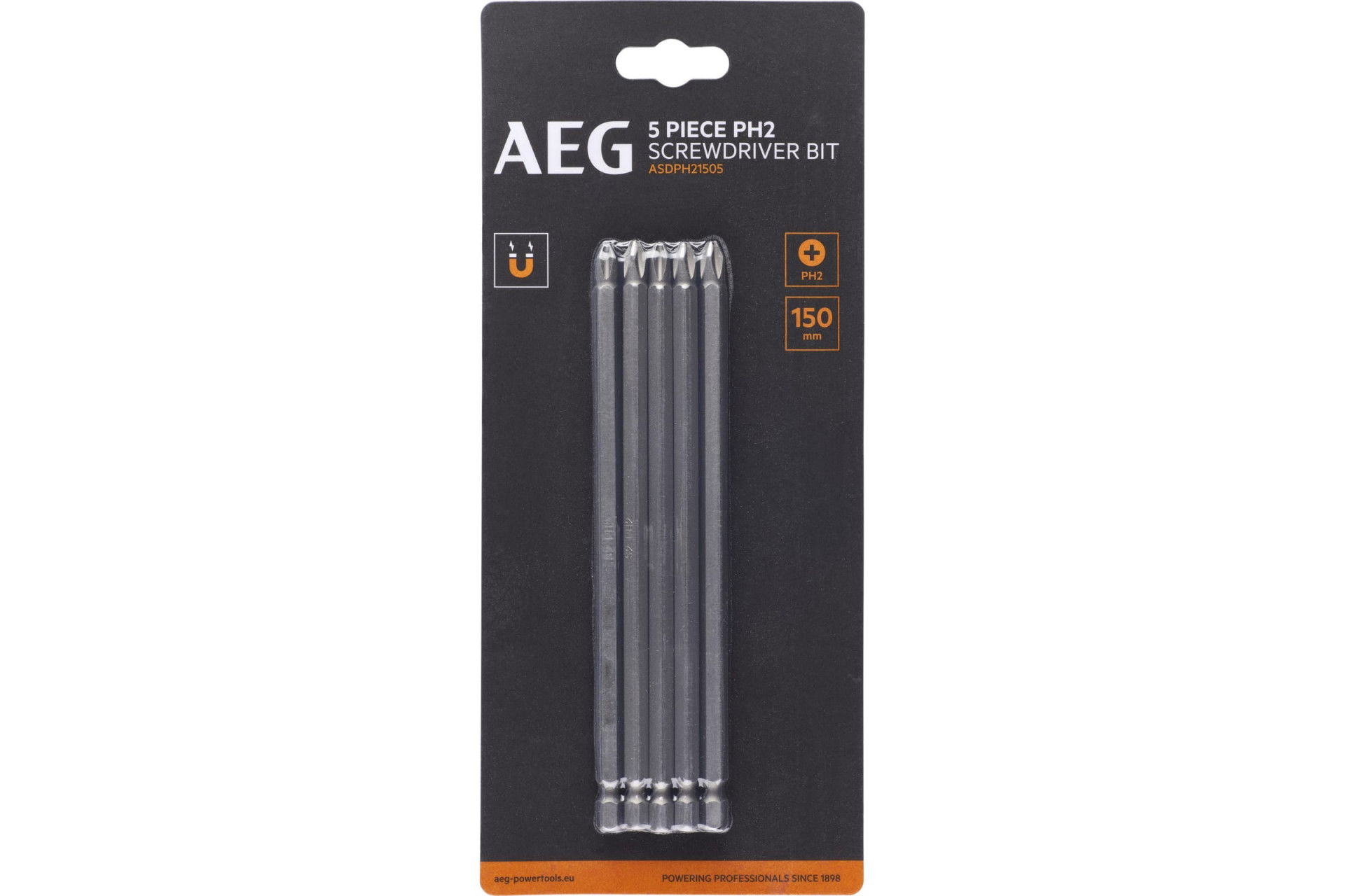 AEG ASDPH21505 150mm PH2 csavarozó bit 5db/bliszter termék fő termékképe