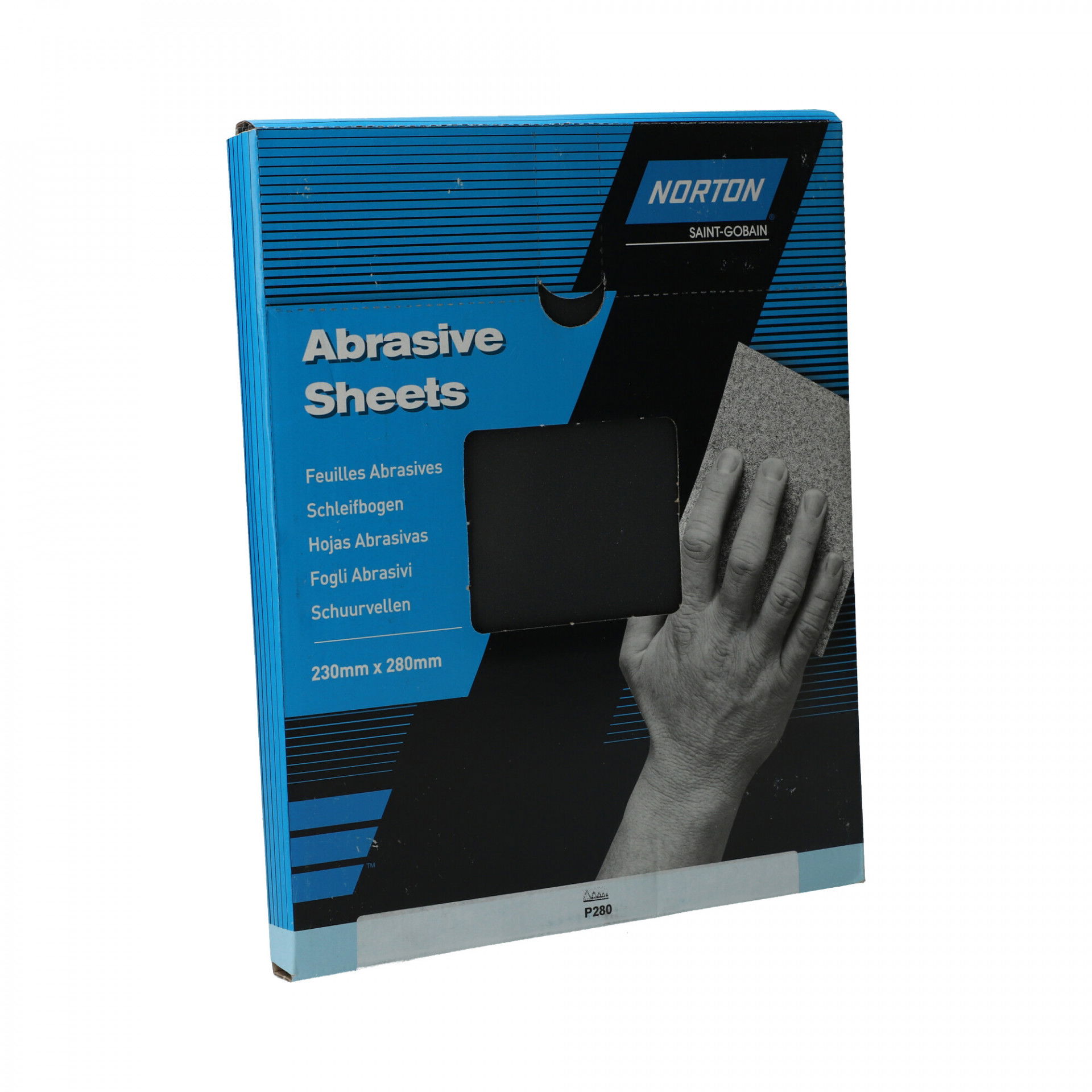 Norton T489 vízálló csiszolópapír 230x280mm P280, 50 db/csomag termék fő termékképe