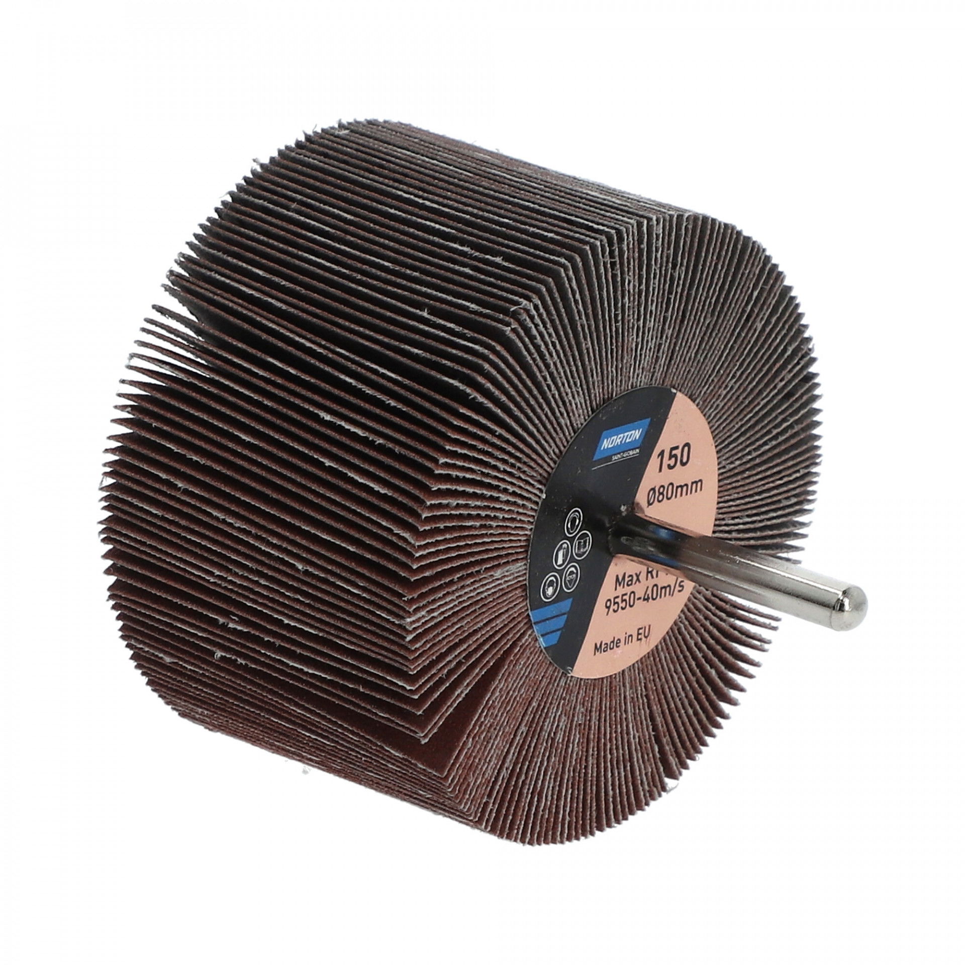 Norton Metal R207Plus csapos lamellás csiszolókorong Ø80x50x6mm P150, 10 db/csomag termék fő termékképe