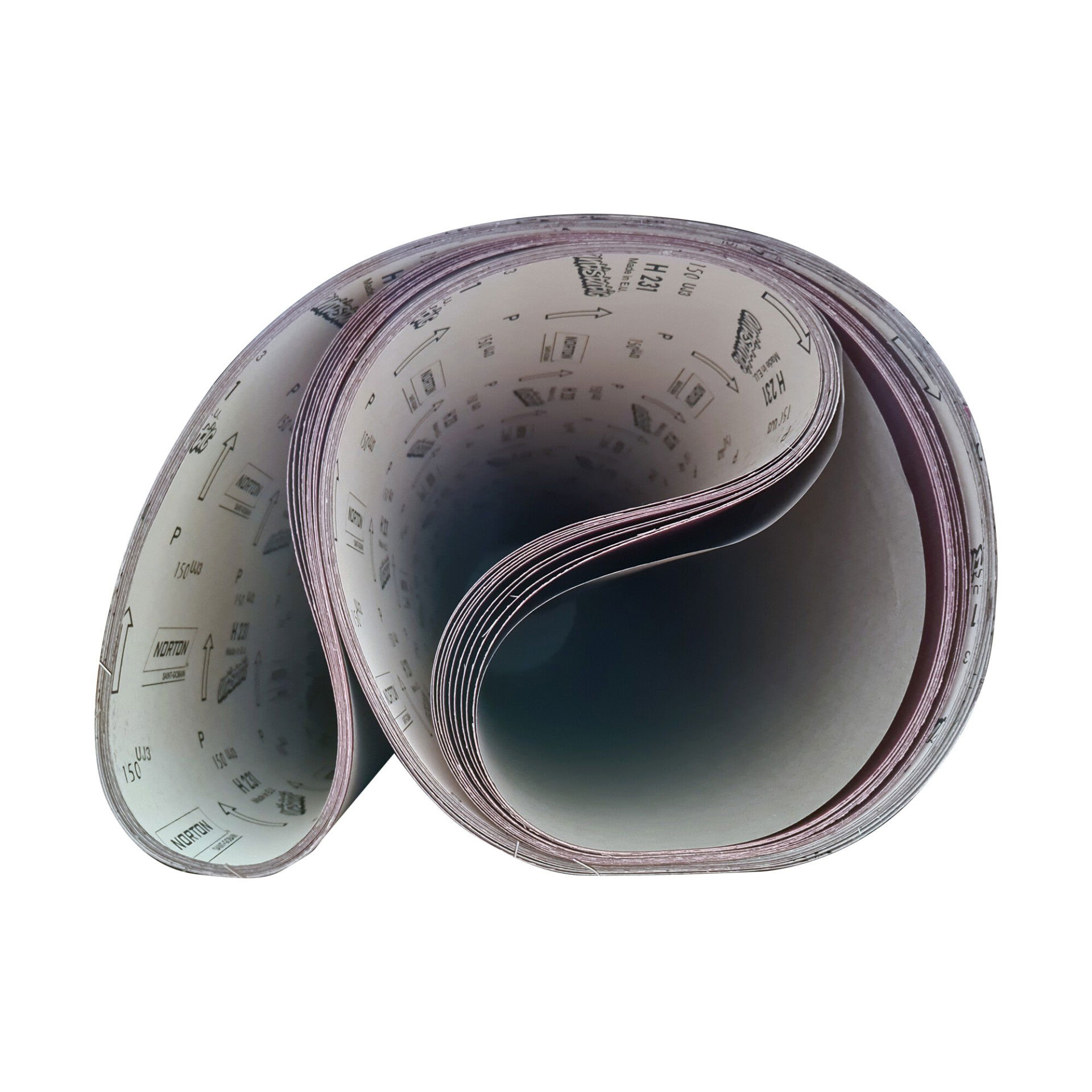 Norton H231 csiszolószalag faipari szalagcsiszolókhoz 1120x1900mm P150, 10 db/csomag termék fő termékképe