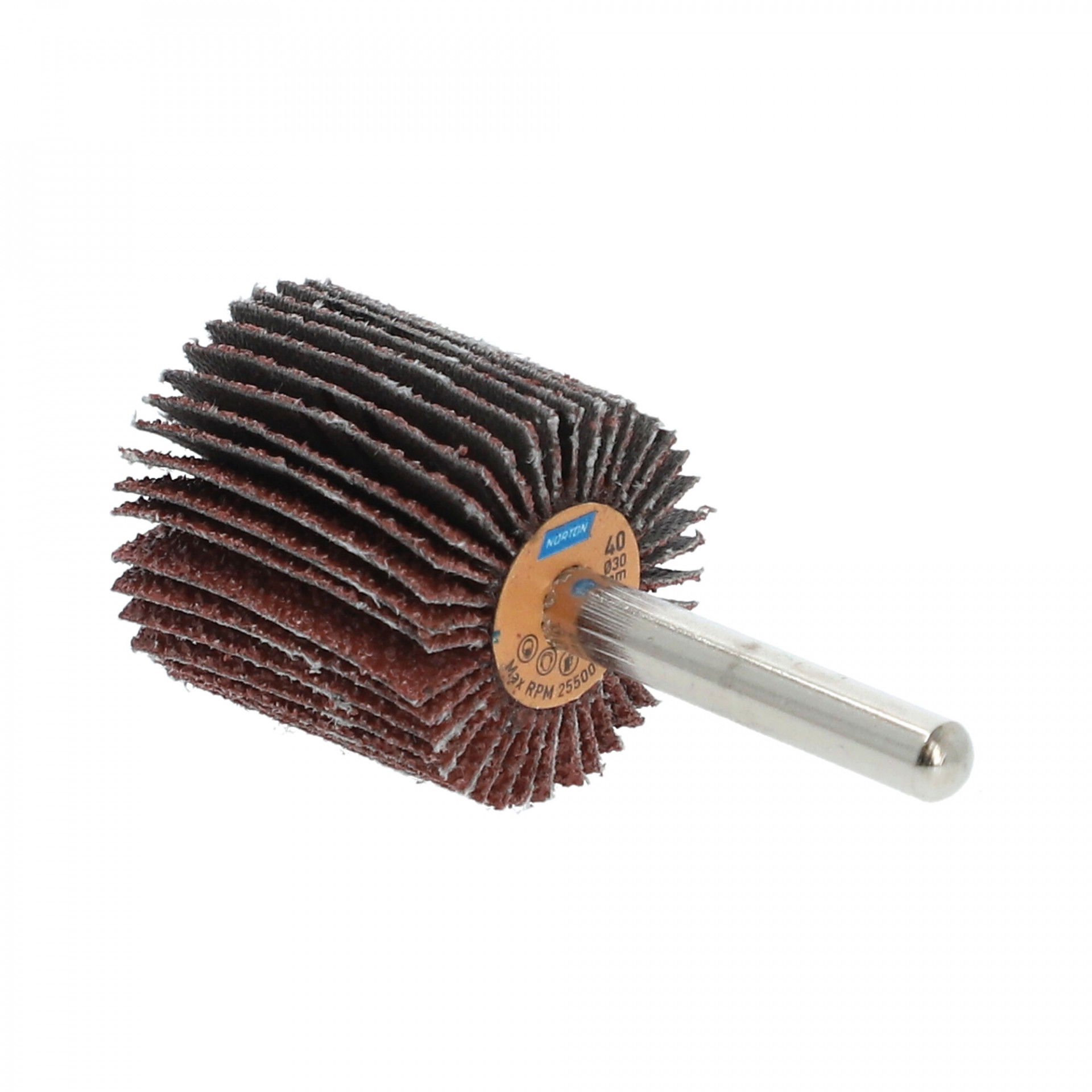 Norton Metal R207Plus csapos lamellás csiszolókorong Ø30x30x6mm P40, 10 db/csomag termék fő termékképe