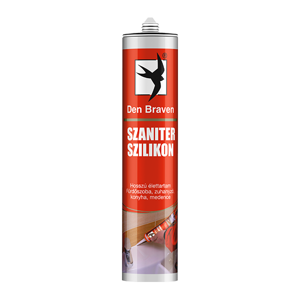 Den Braven Szaniter szilikon, fehér, 280 ml termék fő termékképe
