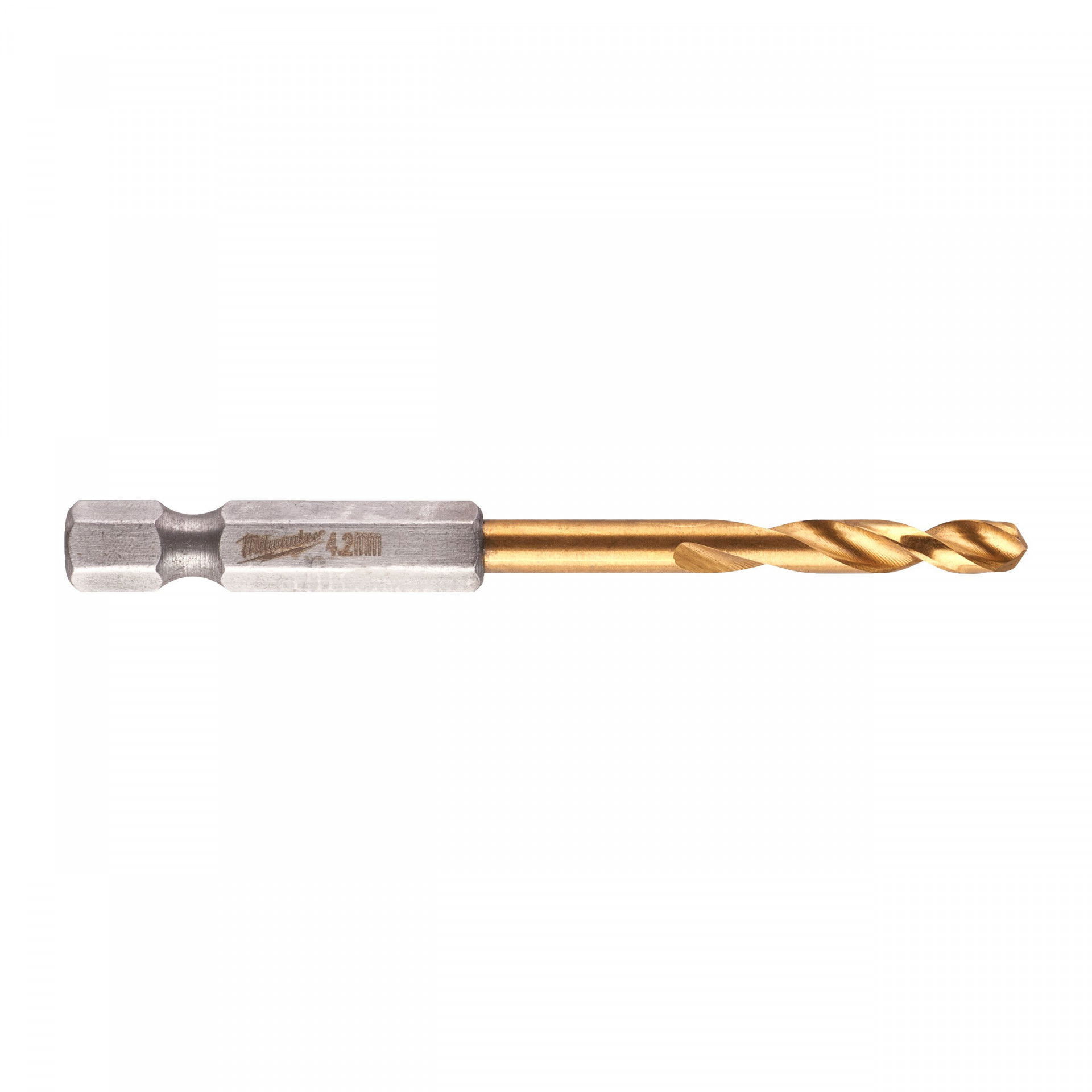 Milwaukee Shockwave™ HSS-G titán-nitrid RED HEX fém fúrószár, 4.2 x 28/74 mm termék fő termékképe