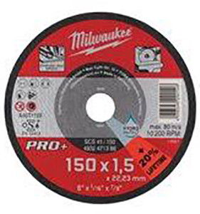 Milwaukee SCS 41/150 PRO+ vékony fémvágó tárcsa, egyenes, 150x1.5 mm termék fő termékképe