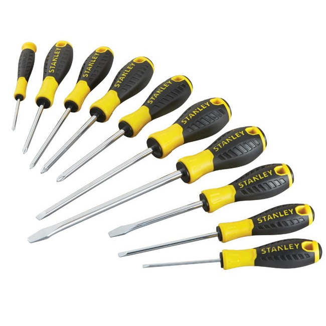 Stanley STHT0-60211 ESSENTIAL csavarhúzó készlet, 10 részes termék fő termékképe
