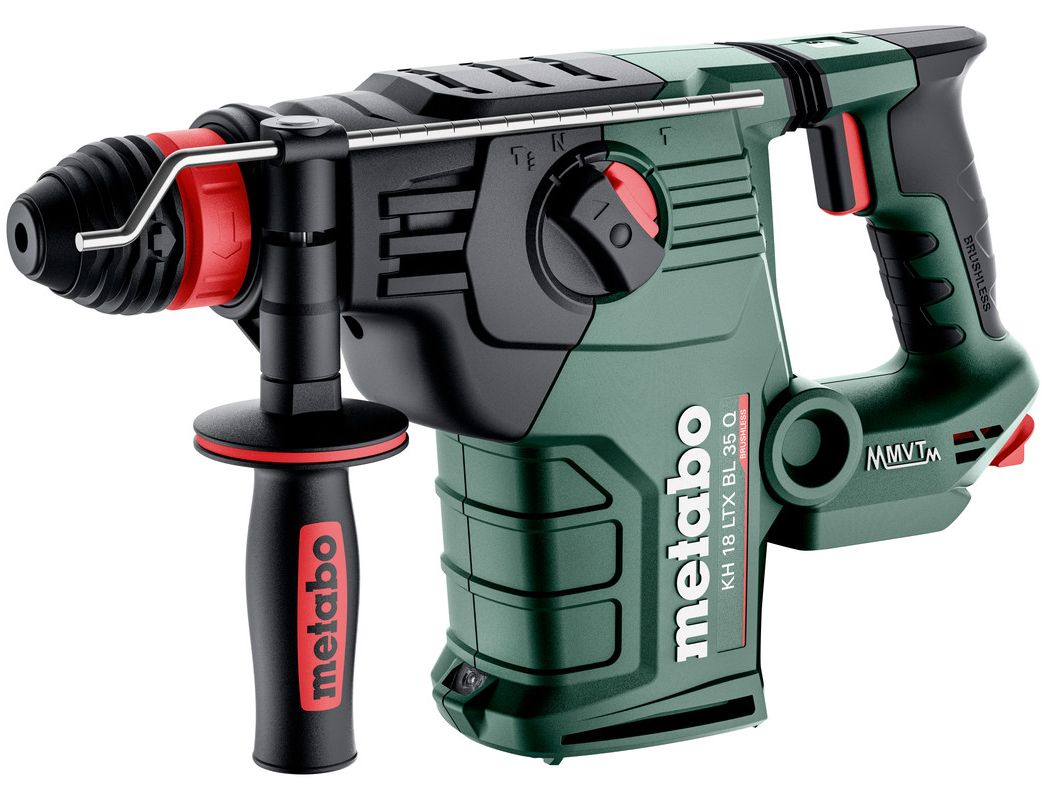 METABO KH 18 LTX BL 35 Q akkumulátoros SDS-plus kombikalapács (akku és töltő nélkül, metaBOX kofferben) + cseretokmány termék fő termékképe