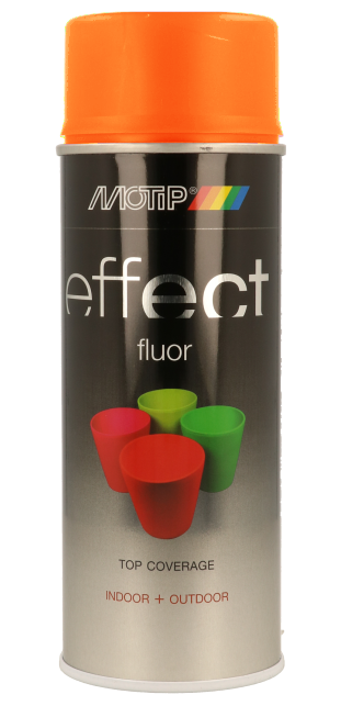 Motip DECO EFFECT fluoreszkáló festék spray, piros-narancs, 400 ml termék fő termékképe