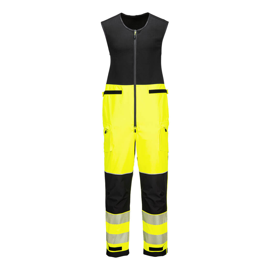 Portwest T150 - PW3 Hi-Vis esőálló overál (3L), sárga/fekete termék fő termékképe